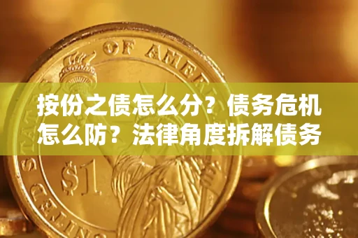济南按份之债怎么分？债务危机怎么防？法律角度拆解债务分配与风险自保指南