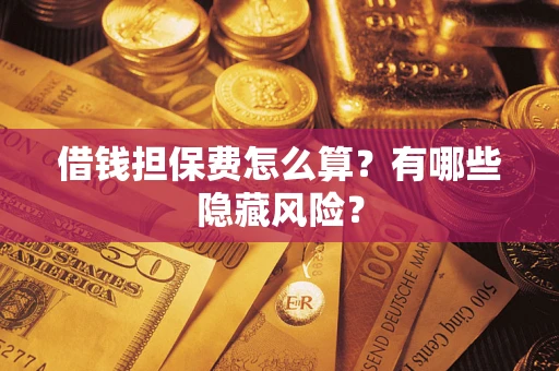 济南借钱担保费怎么算？有哪些隐藏风险？