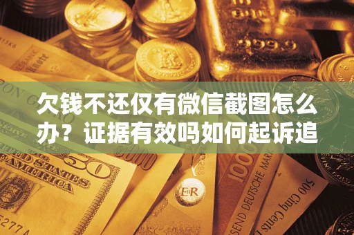 济南欠钱不还仅有微信截图怎么办？证据有效吗如何起诉追回欠款？