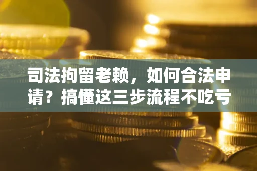 济南司法拘留老赖，如何合法申请？搞懂这三步流程不吃亏！