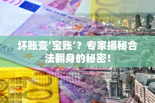 济南坏账变‘宝账’？专家揭秘合法翻身的秘密！