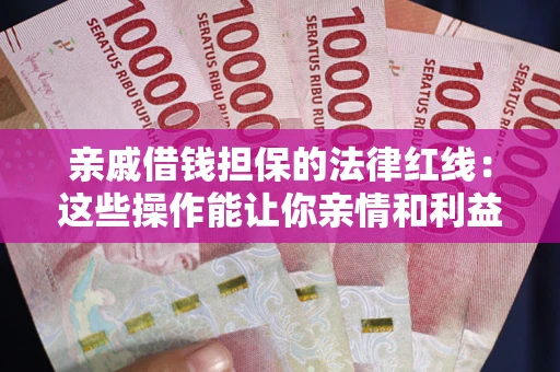 济南亲戚借钱担保的法律红线：这些操作能让你亲情和利益两不误