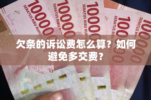 济南欠条的诉讼费怎么算？如何避免多交费？