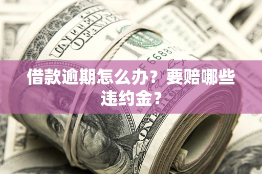 济南借款逾期怎么办？要赔哪些违约金？