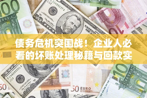 济南债务危机突围战！企业人必看的坏账处理秘籍与回款实战指南
