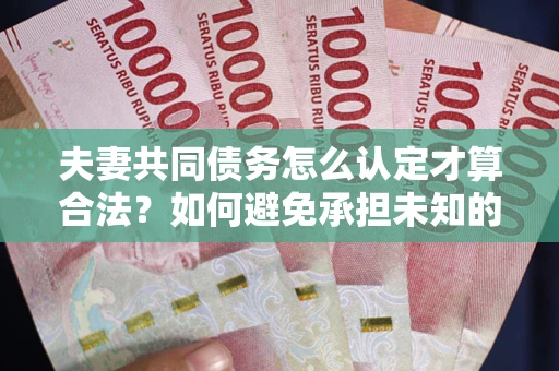 济南夫妻共同债务怎么认定才算合法？如何避免承担未知的债务风险？